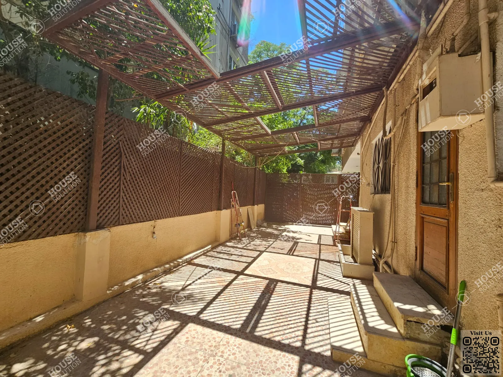 TERRACE  @ Ground Floors For Rent In Maadi Maadi Sarayat Area: 280 m² consists of 3 Bedrooms 4 Bathrooms Modern furnished 5 stars #6667-0