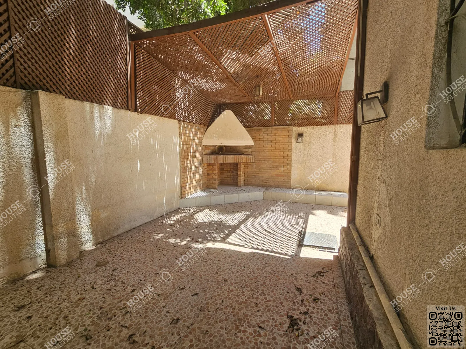 TERRACE  @ Ground Floors For Rent In Maadi Maadi Sarayat Area: 280 m² consists of 3 Bedrooms 4 Bathrooms Modern furnished 5 stars #6667-1